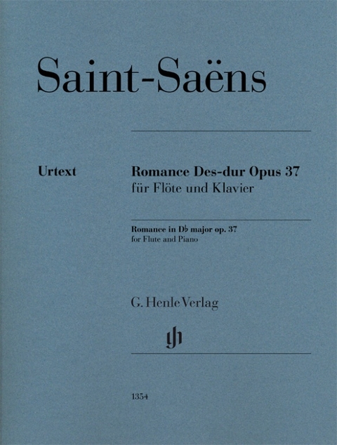 Camille Saint-Saëns - Romance Des-dur op. 37 für Flöte und Klavier - 