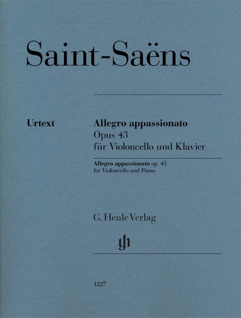 Camille Saint-Saëns - Allegro appassionato op. 43 für Violoncello und Klavier - 