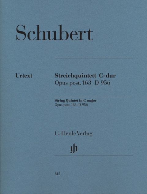 Franz Schubert - Streichquintett C-dur op. post. 163 D 956 - 