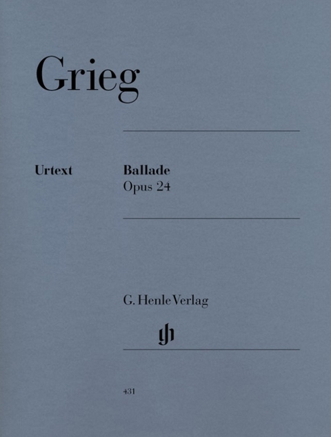 Edvard Grieg - Ballade op. 24 - 