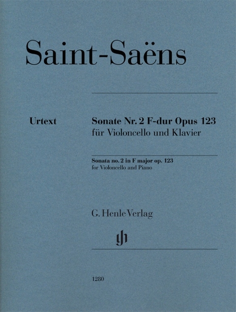 Camille Saint-Saëns - Violoncellosonate Nr. 2 F-dur op. 123 - 