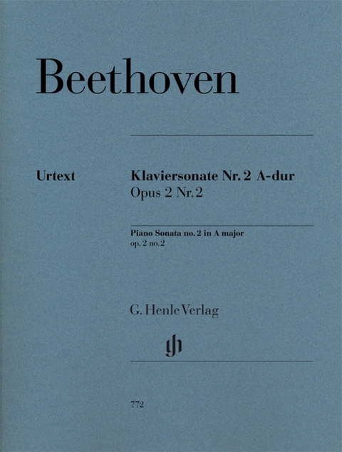 Ludwig van Beethoven - Klaviersonate Nr. 2 A-dur op. 2 Nr. 2 - 