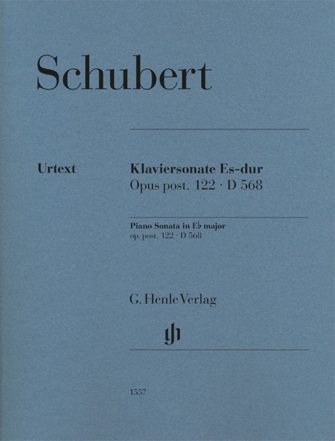 Franz Schubert - Klaviersonate Es-dur op. post. 122 D 568 - 