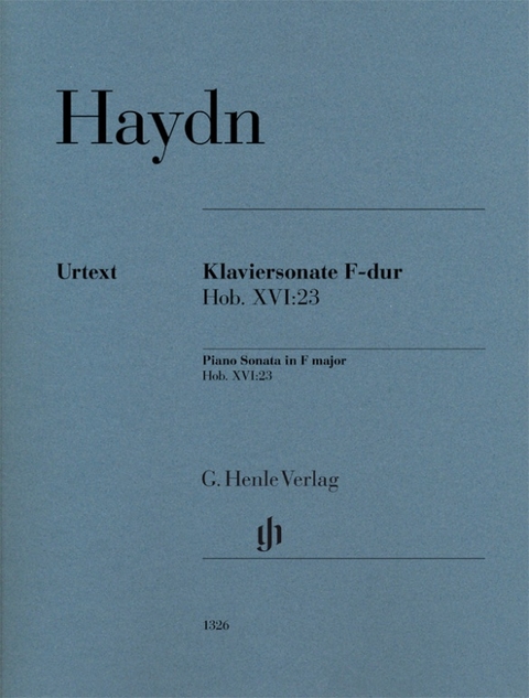 Joseph Haydn - Klaviersonate F-dur Hob. XVI:23 - 