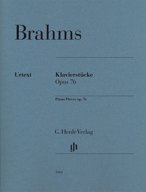 Johannes Brahms - Klavierstücke op. 76 - 