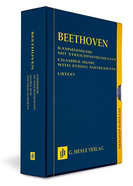 Ludwig van Beethoven - Kammermusik mit Streichinstrumenten - 13 Bände im Schuber - 