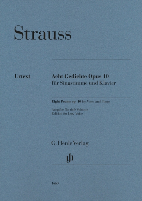 Richard Strauss - Acht Gedichte op. 10 - 