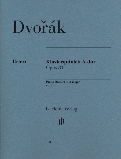 Antonín Dvorák - Klavierquintett A-dur op. 81 - 