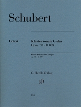 Franz Schubert - Klaviersonate G-dur op. 78 D 894 - Schubert, Franz; Rahmer, Dominik