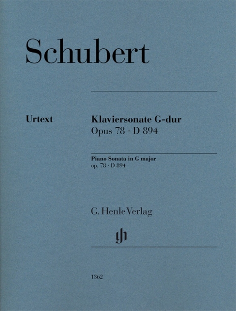 Franz Schubert - Klaviersonate G-dur op. 78 D 894 - 