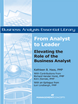 From Analyst to Leader -  Kathleen B. Hass PMP,  Kimi Ziemski PMP,  Lori Lindbergh PMP,  Richard VanderHorst PMP