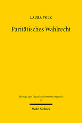 Paritätisches Wahlrecht - Laura Volk