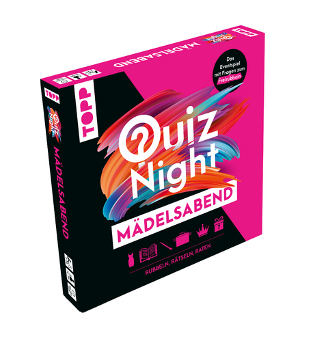 Quiznight - Mädelsabend: RUBBELN, RÄTSELN, RATEN - Florian Decken