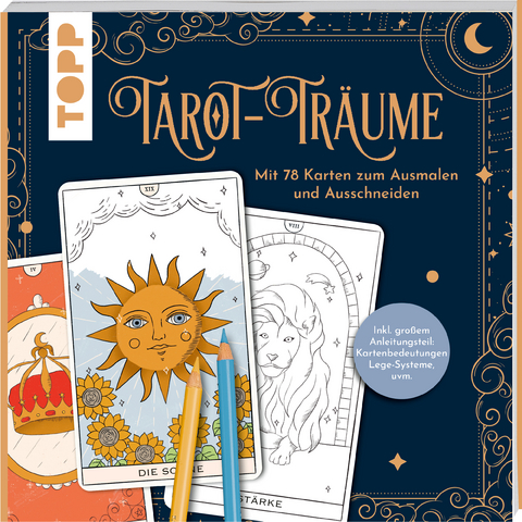 Tarot-Träume - Das Ausmalbuch -  Frechverlag