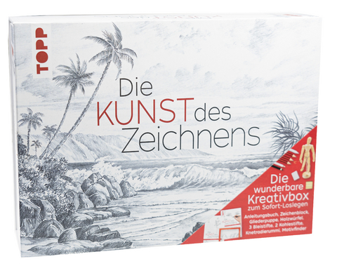 Die Kunst des Zeichnens - Die wunderbare Kreativbox -  Frechverlag