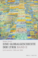 Eine Globalgeschichte der Lyrik - Rüdiger Zymner