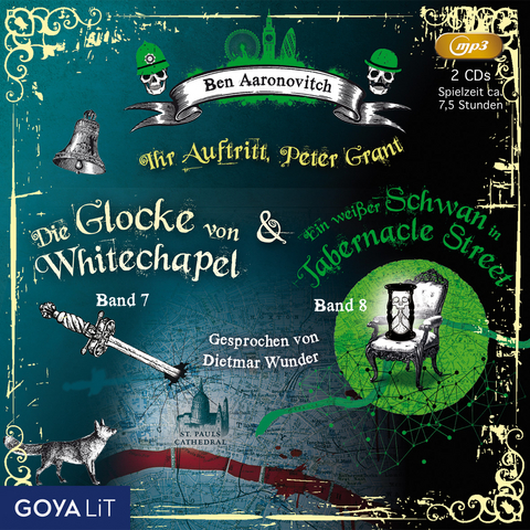 Ihr Auftritt, Peter Grant: Die Glocke von Whitechapel/Ein weißer Schwan in Tabernacle Street - Ben Aaronovitch, Dietmar Wunder