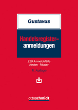 Handelsregister-Anmeldungen - Eckhart Gustavus
