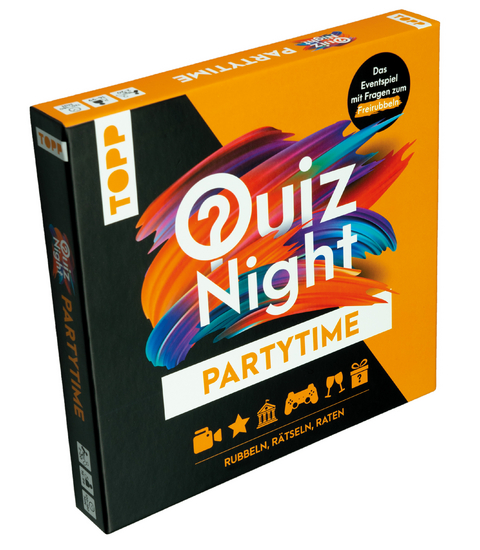 TOPP Quiznight - Partytime: RUBBELN, RÄTSELN, RATEN - Florian Decken