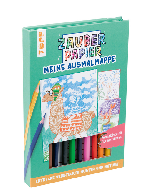 Zauberpapier - Meine Ausmalmappe - Norbert Pautner