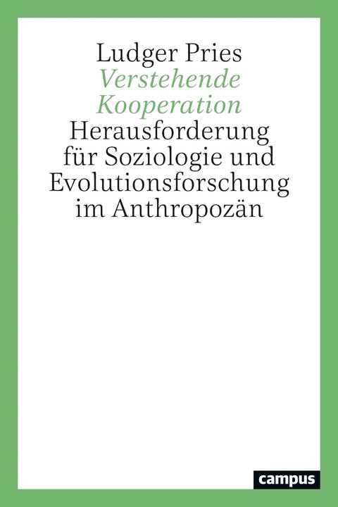 Verstehende Kooperation - Ludger Pries