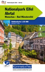 Kümmerly+Frey Outdoorkarte Deutschland 19 Nationalpark Eifel, Ahrtal 1:35.000 - 