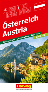 Hallwag Strassenkarte Österreich 1:500.000 - 