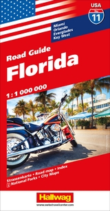 Hallwag Strassenkarte USA, Florida 1:1 Mio. - 