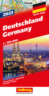 Deutschland 2023 Strassenkarte 1:750 000 - 