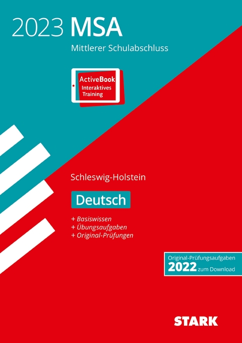 STARK Original-Prüfungen und Training MSA 2023 - Deutsch - Schleswig-Holstein