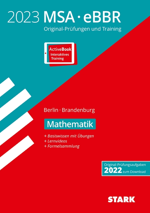 STARK Original-Prüfungen und Training MSA/eBBR 2023 - Mathematik - Berlin/Brandenburg