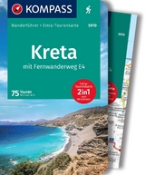 KOMPASS Wanderführer Kreta mit Weitwanderweg E4, 75 Touren mit Extra-Tourenkarte - Michael Will