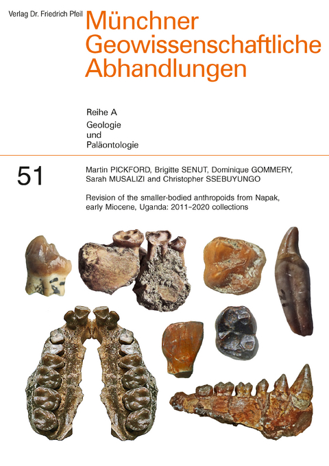 Revision of the smaller-bodied anthropoids from Napak, early Miocene, Uganda: 2011-2020 collections - Martin Pickford, Brigitte Senut, Dominique Gommery, Sarah MUSALIZI, Christopher SSEBUYUNGO