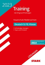 STARK Lösungen zu Original-Prüfungen und Training Hauptschule 2023 - Deutsch 9./10. Klasse - Niedersachsen - 