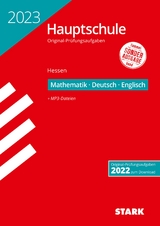 STARK Original-Prüfungen Hauptschule 2023 - Mathematik, Deutsch, Englisch - Hessen - 