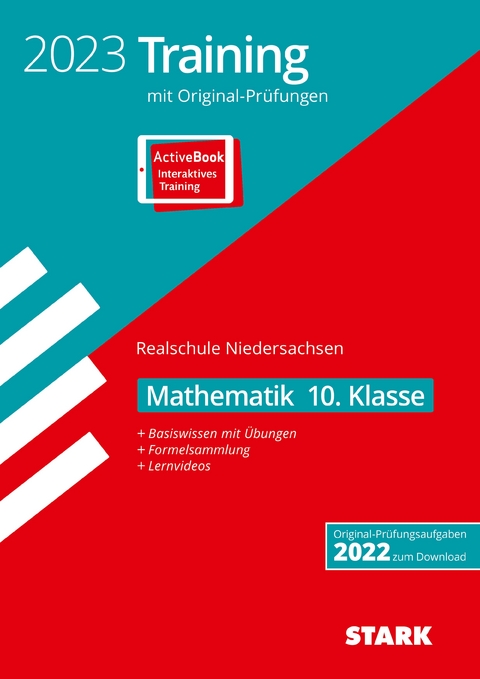 STARK Original-Prüfungen und Training Abschlussprüfung Realschule 2023 - Mathematik - Niedersachsen