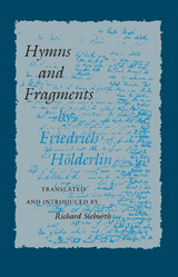 Hymns and Fragments -  Friedrich Holderlin