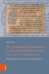 Die lateinische Schriftkultur in den böhmischen Ländern bis zum 12. Jahrhundert - Dalibor Havel