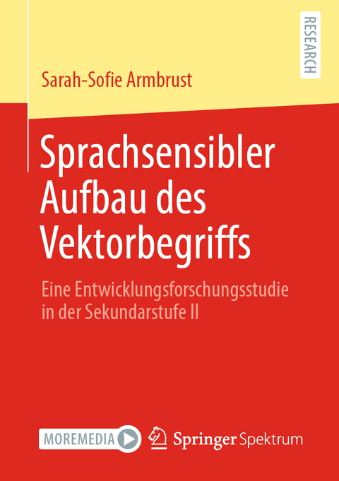 Sprachsensibler Aufbau des Vektorbegriffs - Sarah-Sofie Armbrust