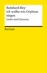 Ich wollte wie Orpheus singen - Reinhard Mey