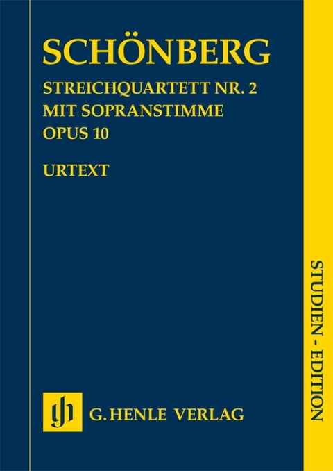 Arnold Schönberg - Streichquartett Nr. 2 op. 10 mit Sopranstimme - 