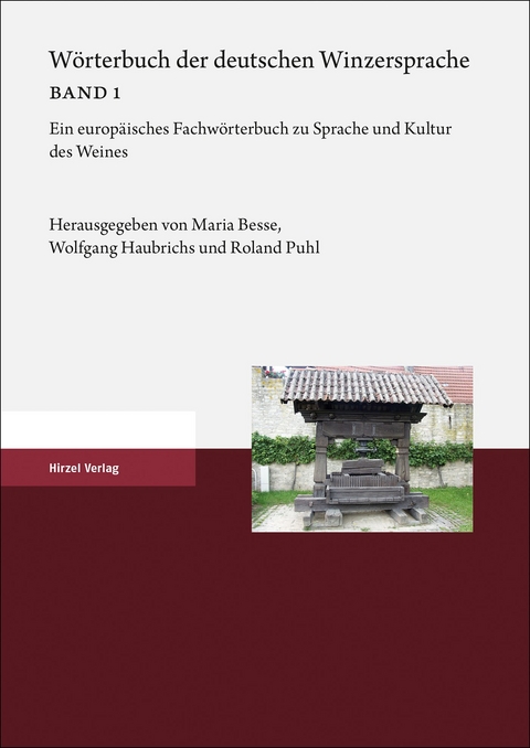 Wörterbuch der deutschen Winzersprache - 