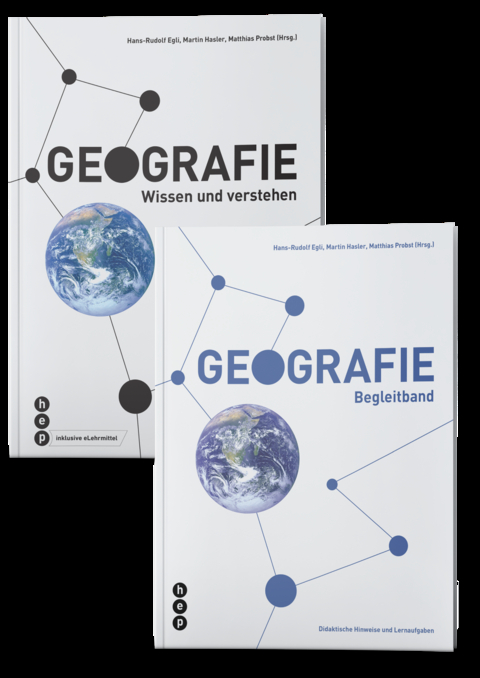 Paket: Geografie und Begleitband - Matthias Probst, Martin Hasler, Hans-Rudolf Egli