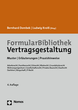 FormularBibliothek Vertragsgestaltung - 