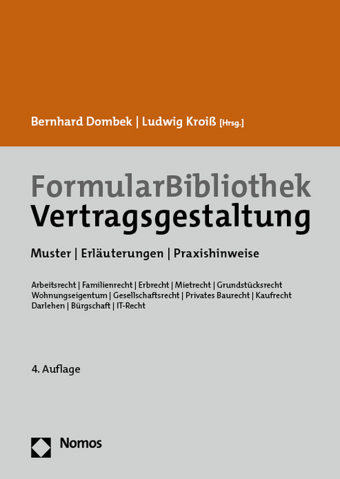 FormularBibliothek Vertragsgestaltung - 