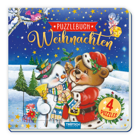 Trötsch Pappenbuch Puzzlebuch Weihnachten - 