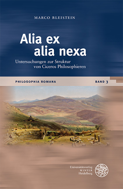 Alia ex alia nexa - Marco Bleistein