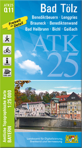 ATK25-Q11 Bad Tölz (Amtliche Topographische Karte 1:25000) - 