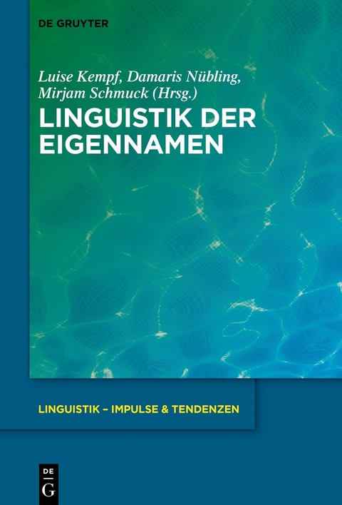 Linguistik der Eigennamen - 