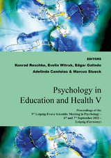 Psychology in Education and Health V - 